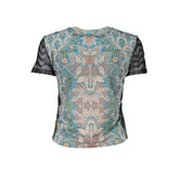 Desigual Blue Polyester Women T-Shirt